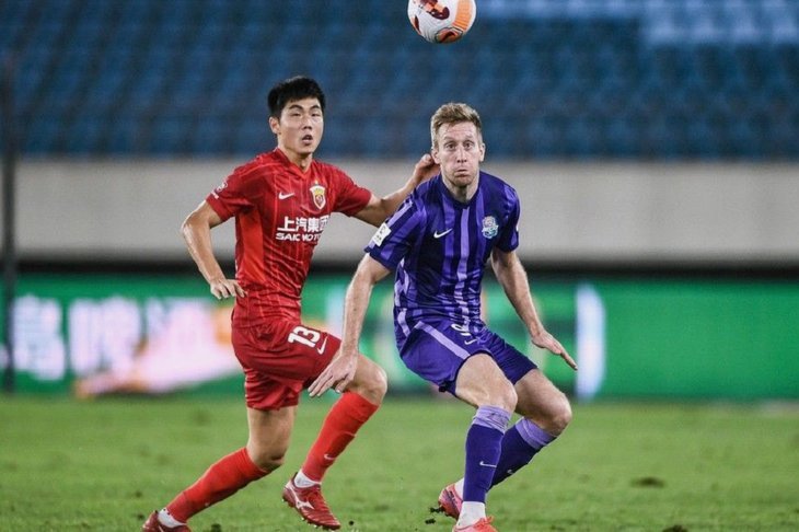 海港反击机会，李新翔助攻莱昂纳多破门，海港1-0津门虎